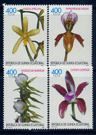 GUINEA ECUATORIAL , ED. 255 / 258 **, ORQUÍDEAS , ORCHIDS , FLOWERS - Equatoriaal Guinea