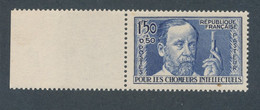 FRANCE - N° 333 NEUF** SANS CHARNIERE AVEC BORD DE FEUILLE - 1936 - COTE MINI : 50€ - Unused Stamps