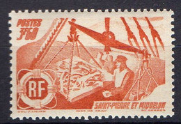 SAINT-PIERRE-ET-MIQUELON ( POSTE ) Y&T  N°  336  TIMBRE  NEUF  SANS  TRACE  DE  CHARNIERE . A SAISIR . - Unused Stamps