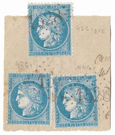 TIMBRE N°60 (1)42/43/44 G1 - 1871-1875 Ceres