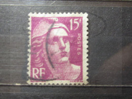 VEND BEAU TIMBRE DE FRANCE N° 724 , FOND LIGNE !!! - Used Stamps