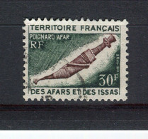 AFARS ET ISSAS - Y&T N° 383° - Poignard Afar - Used Stamps