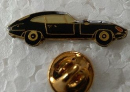 Pin's - Automobiles - Jaguar -TYPE E - Coupé Noir - Collection Shell - - Jaguar
