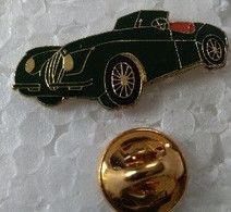 Pin's - Automobiles - Jaguar - XK - Cabriolet Verte - Collection Shell - - Jaguar