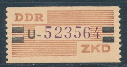 DDR Dienstmarken B 29 Kennbuchstabe U Nachdruck ** Mi. 18,- - Official