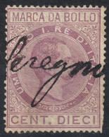 ITALY - Revenue Tax Stamp - MARCA DA BOLLO - Used -  20 Cent. - Fiscali