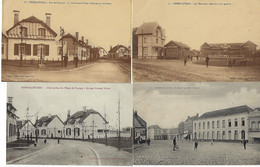 FRANCE - BEAU JEU DE 7 CARTES - HENIN-LIETARD - 1915 - FELDPOST - Andere Gemeenten