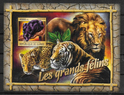 GUINEE BF 1939  * * ( Cote 17e ) Les Grands Felins Panthere Lion Tigre - Altri & Non Classificati