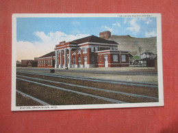 Train Station  Green River   Wyoming  >   Ref  4926 - Autres & Non Classés