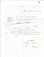 GRÂCE - BERLEUR - Officialisation D'un Emprunt Entre Pauline Jaspar Et Son Frère Antoine En 1907 - Manuscripts