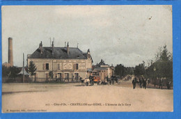 21 -  Côte D'Or - Chatillon Sur Seine - L'Avenue De La Gare (N4765) - Chatillon Sur Seine