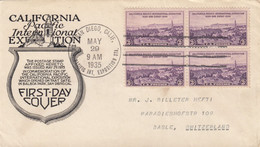 COVER. US. 29 5 35. CALIFORNIA-PACIFIC INTERNATIONAL EXPOSITION. SAN DIEGO - 1851-1940