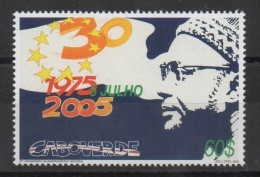 Cabo Verde 2005 - 30 Years Independance 30 Ans Jahre Unabhängigkeit Mi. 871 1 Val. MNH - Islas De Cabo Verde