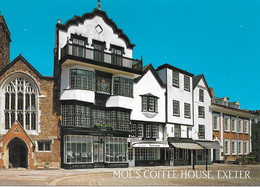 MOL'S COFFEE SHOP, EXETER, DEVON, ENGLAND. UNUSED POSTCARD  Pa4 - Exeter