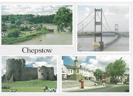 SCENES FROM CHEPSTOW, WALES. UNUSED POSTCARD  Pa6 - Monmouthshire