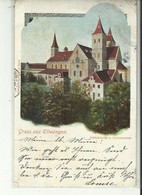 Gruss Aus Ellwangen  Stiftskirche U Gymnnasium 1910 - Ellwangen