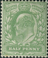 GB 1904 ½d SG 218 * MH KEVII (003065) - Unused Stamps