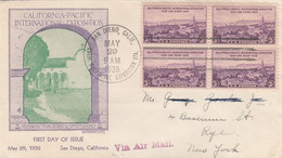 COVER. US. 29 5 35. CALIFORNIA-PACIFIC INTERNATIONAL EXPOSITION. SAN DIEGO - 1851-1940