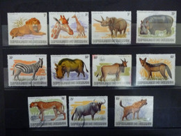 BURUNDI 879/881 + 884/891 GEST.  ( COB ) ( H 1 ) - Used Stamps