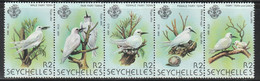 SEYCHELLES - N°470/4 ** (1981) Oiseaux - Seychelles (1976-...)