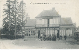 76 - FONTAINE -LE-DUN :MAISON DUJARDIN - Fontaine Le Dun