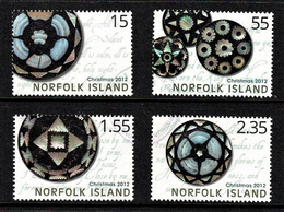 Norfolk Island 2012 Christmas Set Of 4 Used - Isla Norfolk