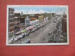 Kansas Avenue Paper Loss On Back   Kansas > Topeka       Ref  4927 - Topeka