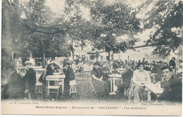 76 - MONT -SAINT-AIGNAN : RESTAURANT DU "GRENADIER" VUE INTERIEURE - Mont Saint Aignan