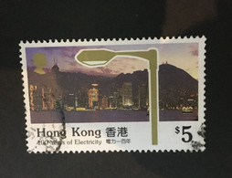 (stamp 15-05-2021) Hong Kong  - 1 Stamp -  $ 5 - Electricity Centanary - Andere & Zonder Classificatie