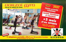 Publicités - Publicité Vorzoi Gym - Bougival - état - Werbung