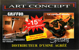 Publicités - Publicité Art Concept - Griffon - Stressless - Le Chesnay - état - Publicités