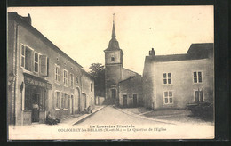 CPA Colombey-les-Belles, Le Quartier De L`Eglise - Colombey Les Belles