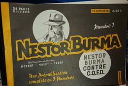 Nestor BURMA Contre C.Q.F.D. Prébublication Complète En 3 Numéros - Nestor Burma