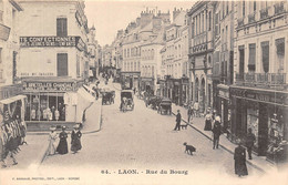 02-LAON- RUE DU BOURG - Laon