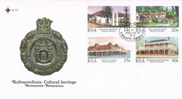 40476. Carta RSA (South Africa) 1986. Cultural Heritage  GRAAF REINET - Lettres & Documents