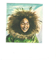 Chromo Laponie Esquimau Inuit 50 X 50 Mm Voir 2 Scans Bien Pub: Menier - Menier