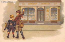 CHOCOLAT LOMBART- 9 BLD DE LA MADELEINE - Werbepostkarten