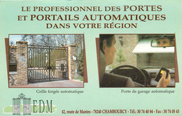 Publicités - Publicité EDM - Portes Et Portails Automatiques - Chambourcy - Bon état - Publicités