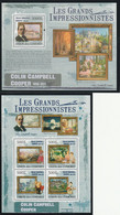 COMORES - N°1763/6+Bloc N°220 ** (2009) Impressionniste : Colin Campbell Cooper - Comores (1975-...)