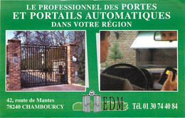 Publicités - Publicité EDM - Portes Et Portails Automatiques - Chambourcy - état - Advertising