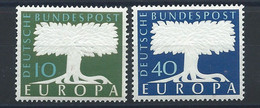 Allemagne - RFA N°140/41** (MNH) 1957 - Europa - Ungebraucht