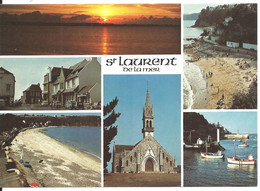 PLÉRIN SAINT-LAURENT - Carte Multivues - N°11927 YCA Caoudal éd. - Plérin / Saint-Laurent-de-la-Mer