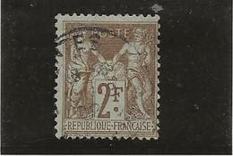 TYPE SAGE - N° 105 OBLITERE -TB -ANNEE 1900 - COTE : 55  € - 1898-1900 Sage (Tipo III)