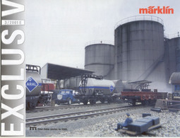 Catalogue Märklin 2001/3 Exklusiv MHI One-time Series In 2001 - Trix - Anglais