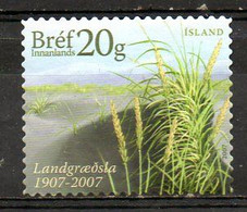 ISLANDE. Timbre De 2007 Oblitéré. Office National De Boisement. - Gebraucht