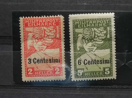 Occupazione Austriaca 1918 Espressi Di Bosnia Del 1916 S.3 2 Valori Completa * - Occ. Autrichienne