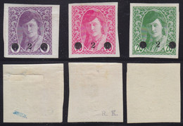 511.Yugoslavia SHS Bosnia 1919 Newspaper Stamps With Overprint MH Michel 27/29 - Autres & Non Classés
