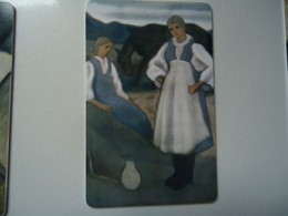 SLOVAKIA USED CARDS     PAINTING - Peinture