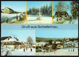 F1681 - TOP Schellerhau FDGB Casino Oberer Gasthof - Bild Und Heimat Reichenbach - Schellerhau