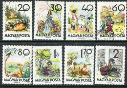 HUNGARY 1960 Fairy Tales II Used.  Michel 1718-25 - Oblitérés